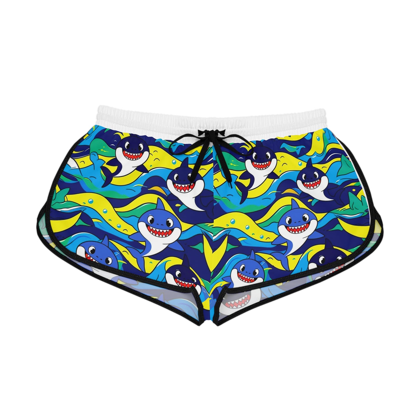 SharkaLush Women's Relaxed Shorts (AOP)