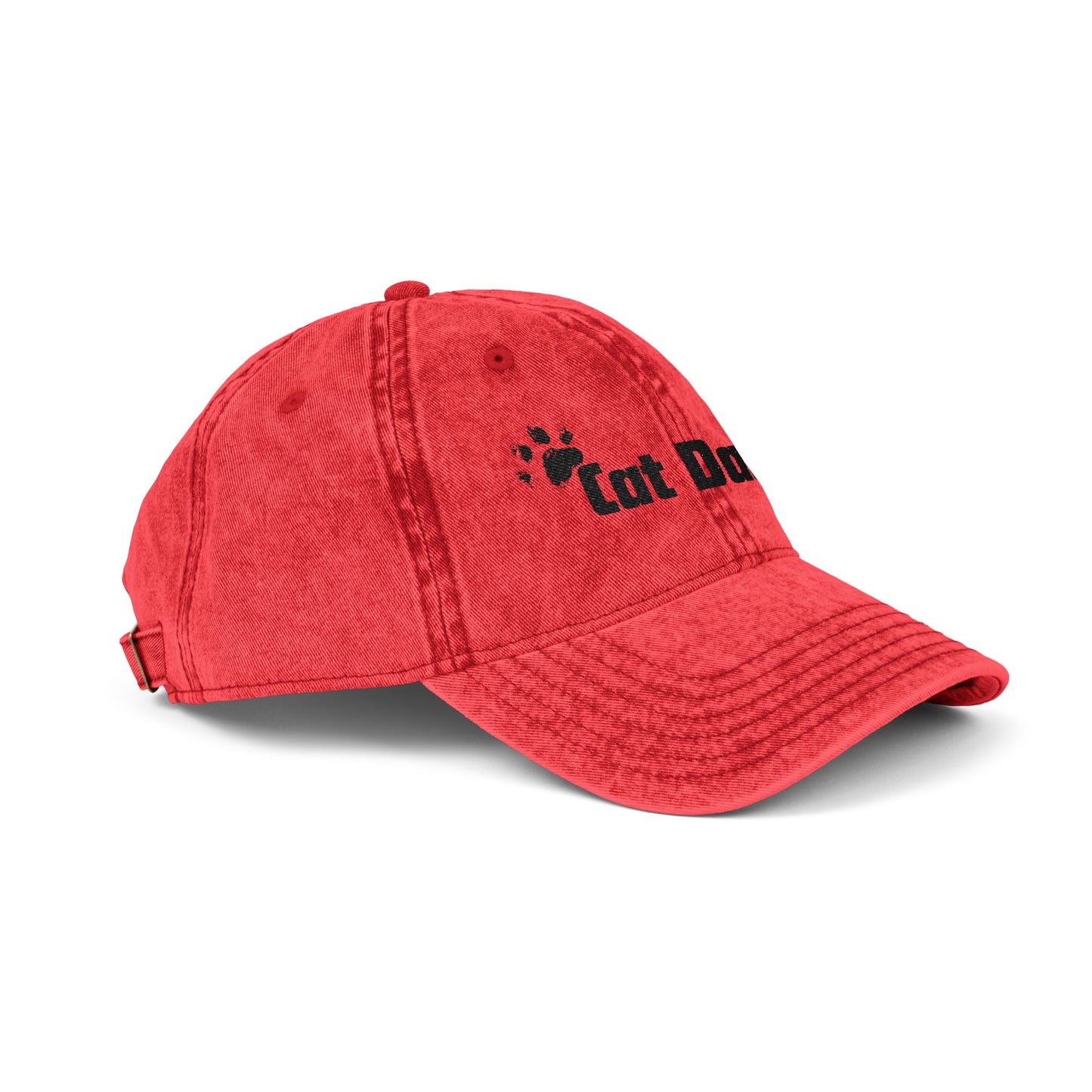 Cat Daddy Vintage Embroidered Cap