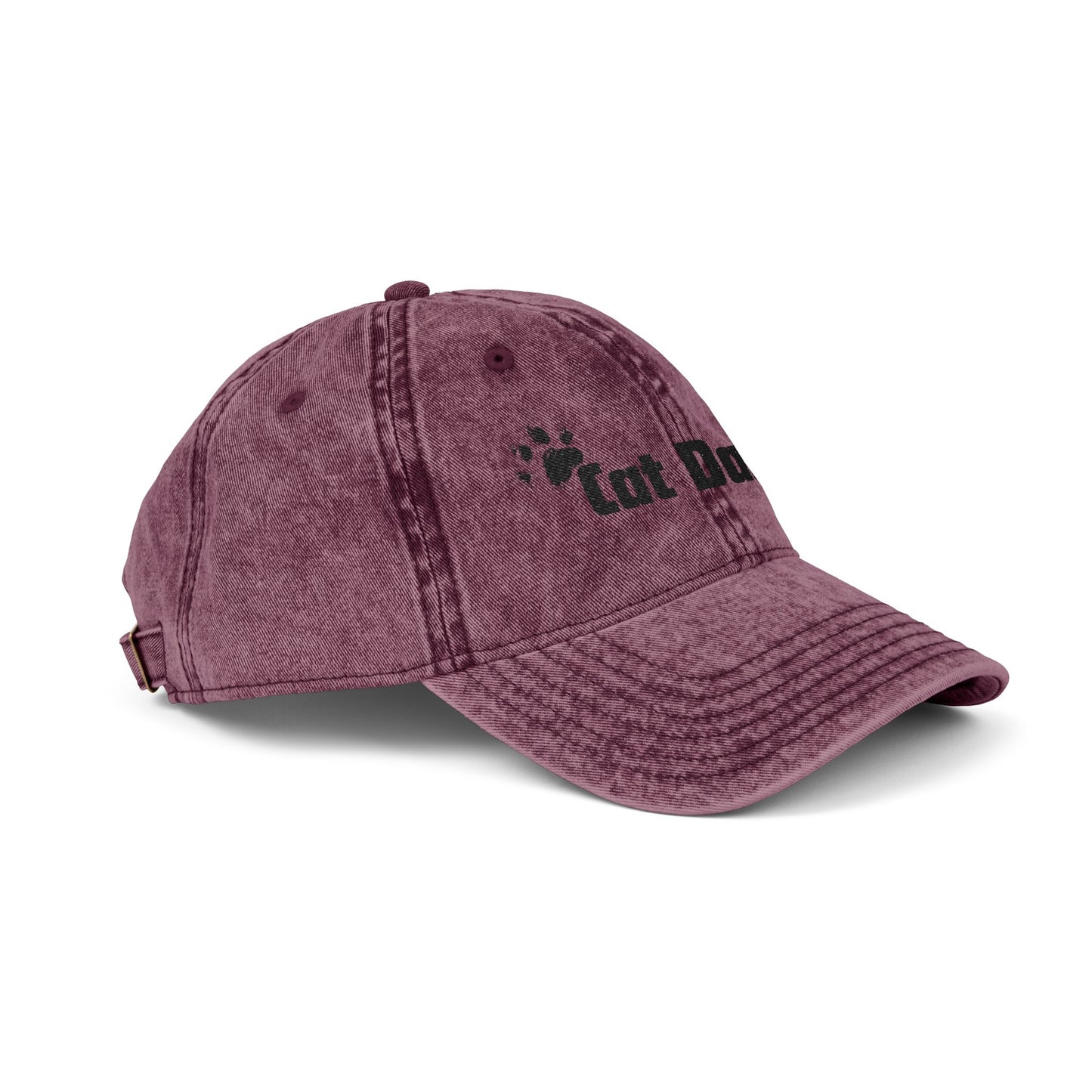 Cat Daddy Vintage Embroidered Cap