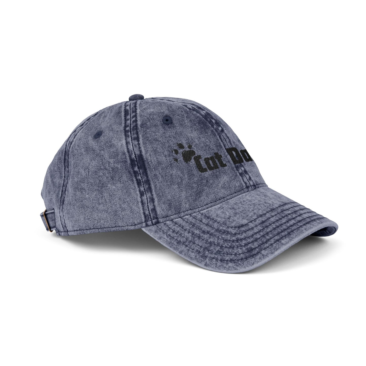 Cat Daddy Vintage Embroidered Cap