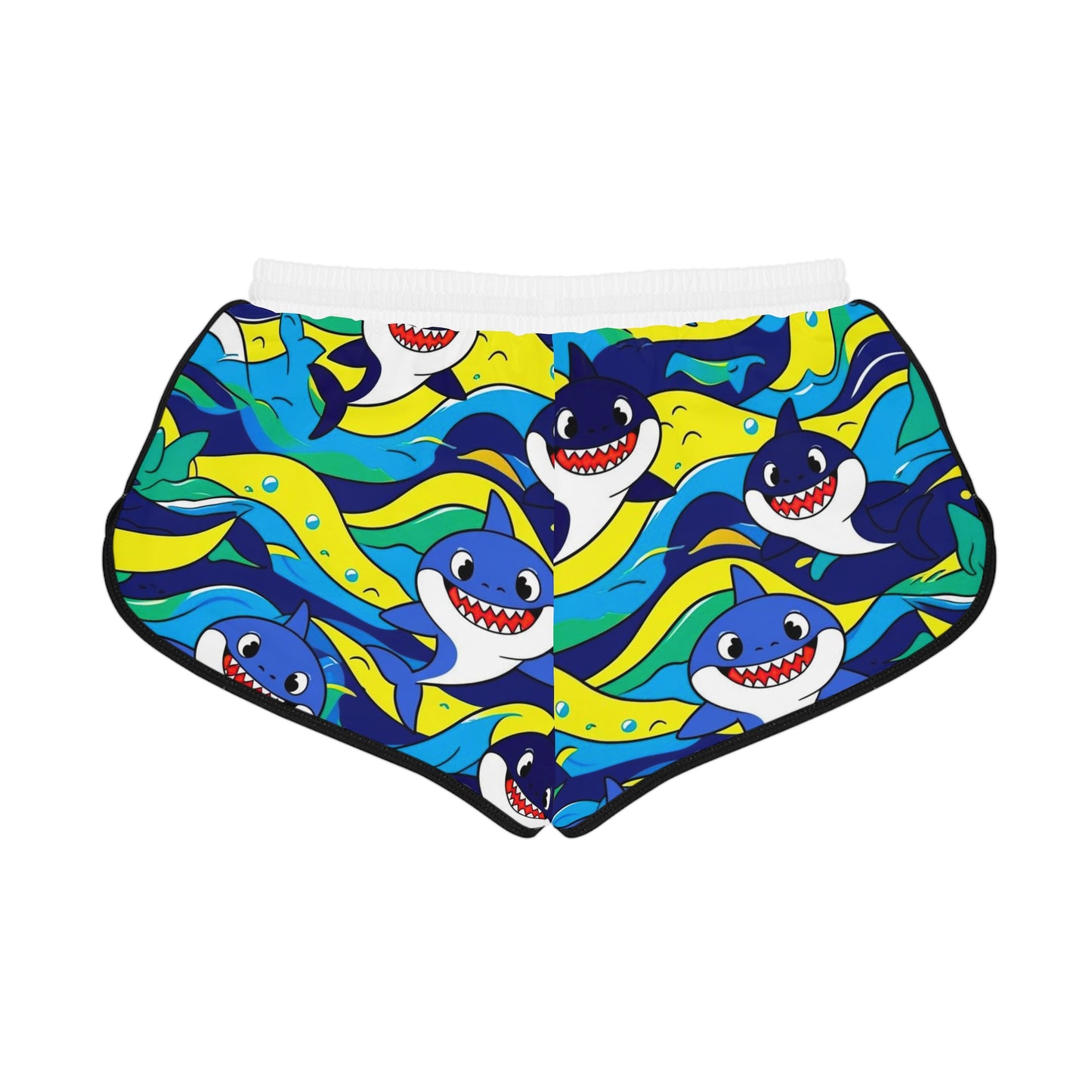 SharkaLush Women's Relaxed Shorts (AOP)