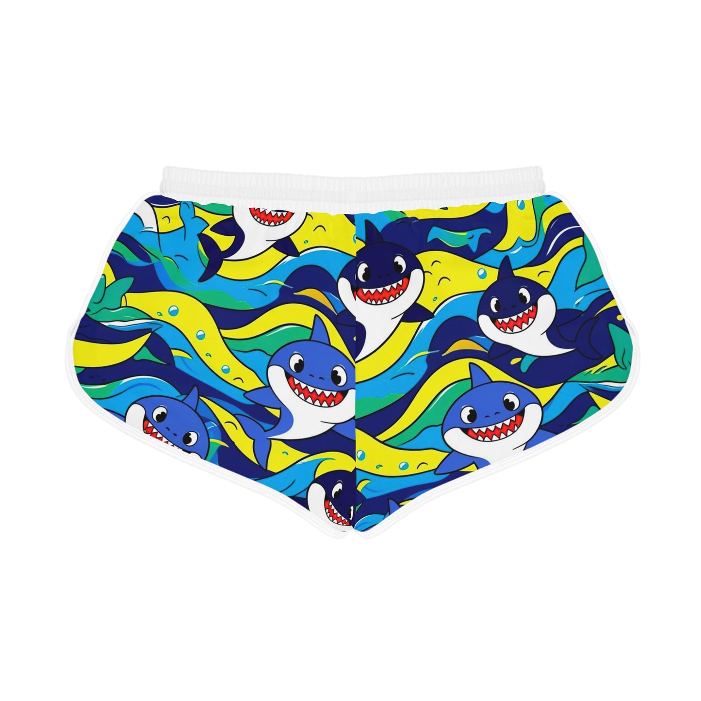 SharkaLush Women's Relaxed Shorts (AOP)