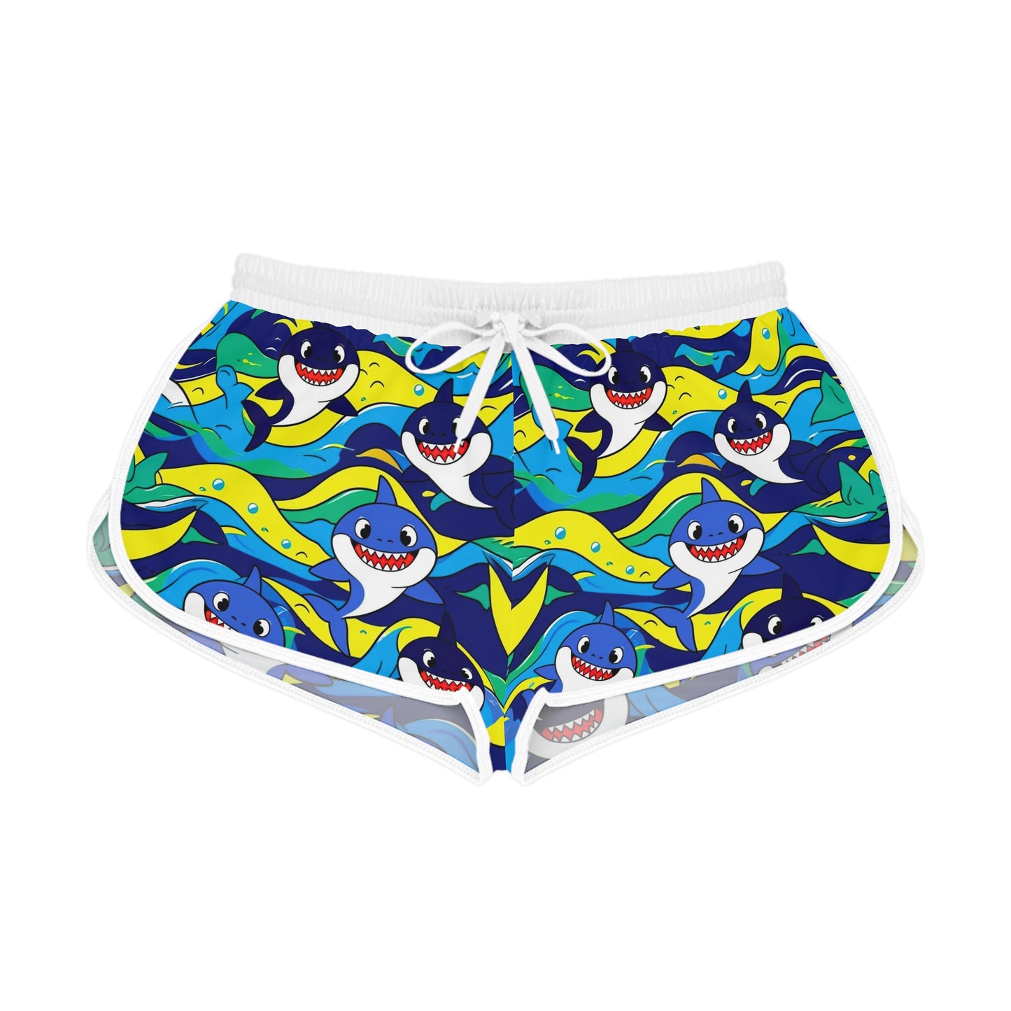 SharkaLush Women's Relaxed Shorts (AOP)