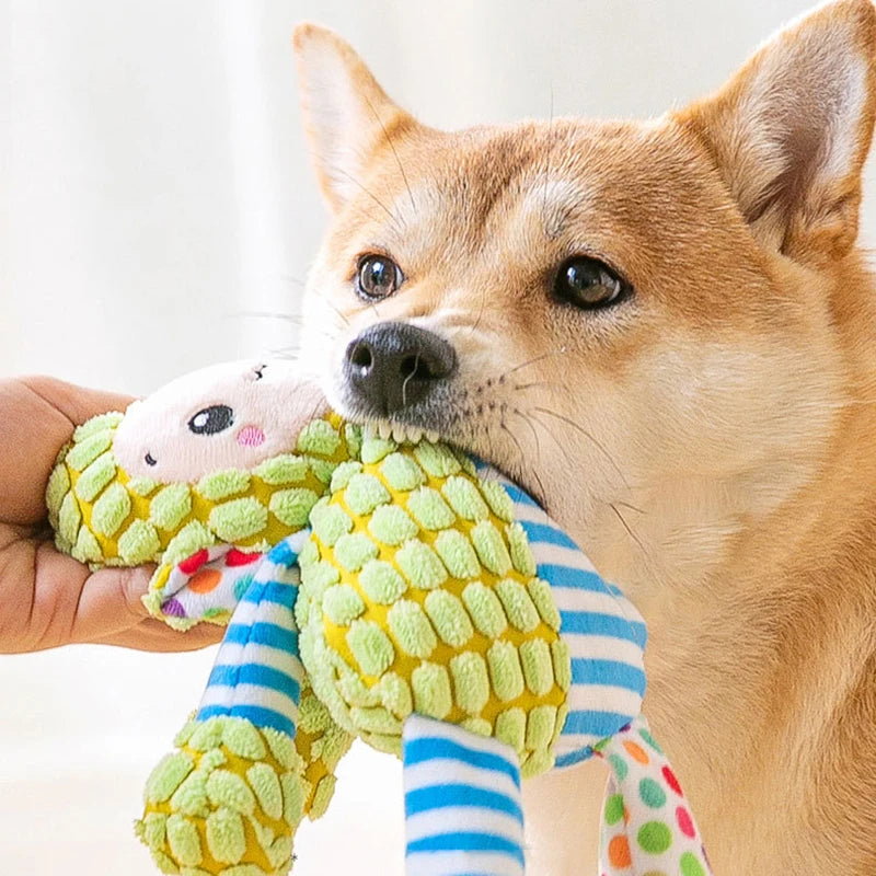 SqueakMates Pet Plush Chew Toy