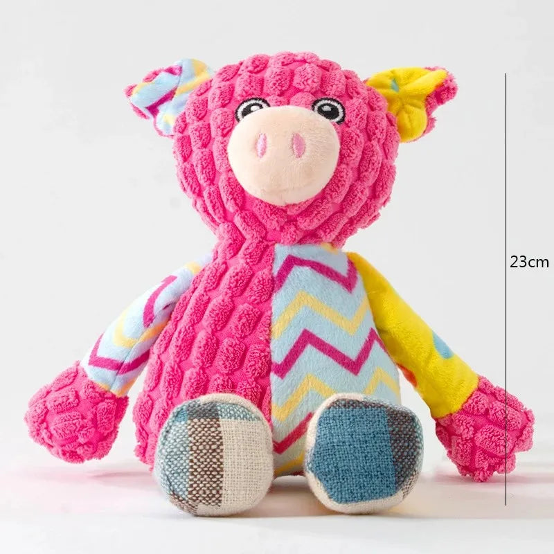 SqueakMates Pet Plush Chew Toy