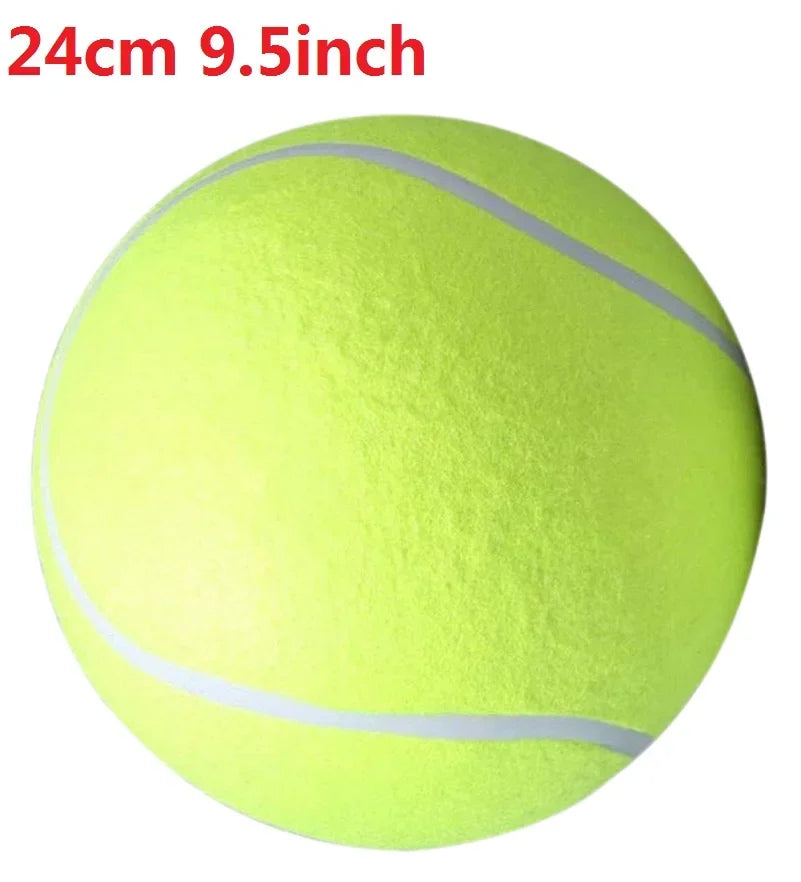JumboPup Mega Tennis Ball Dog Chew Toy
