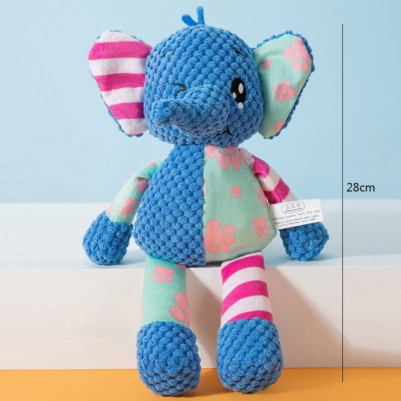 SqueakMates Pet Plush Chew Toy