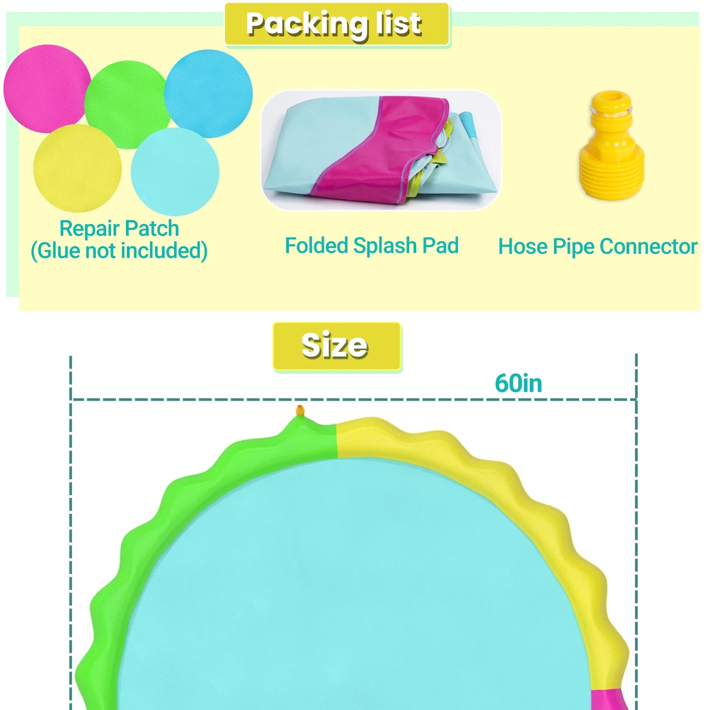 AquaPaws Splash N' Play Sprinkler Pad