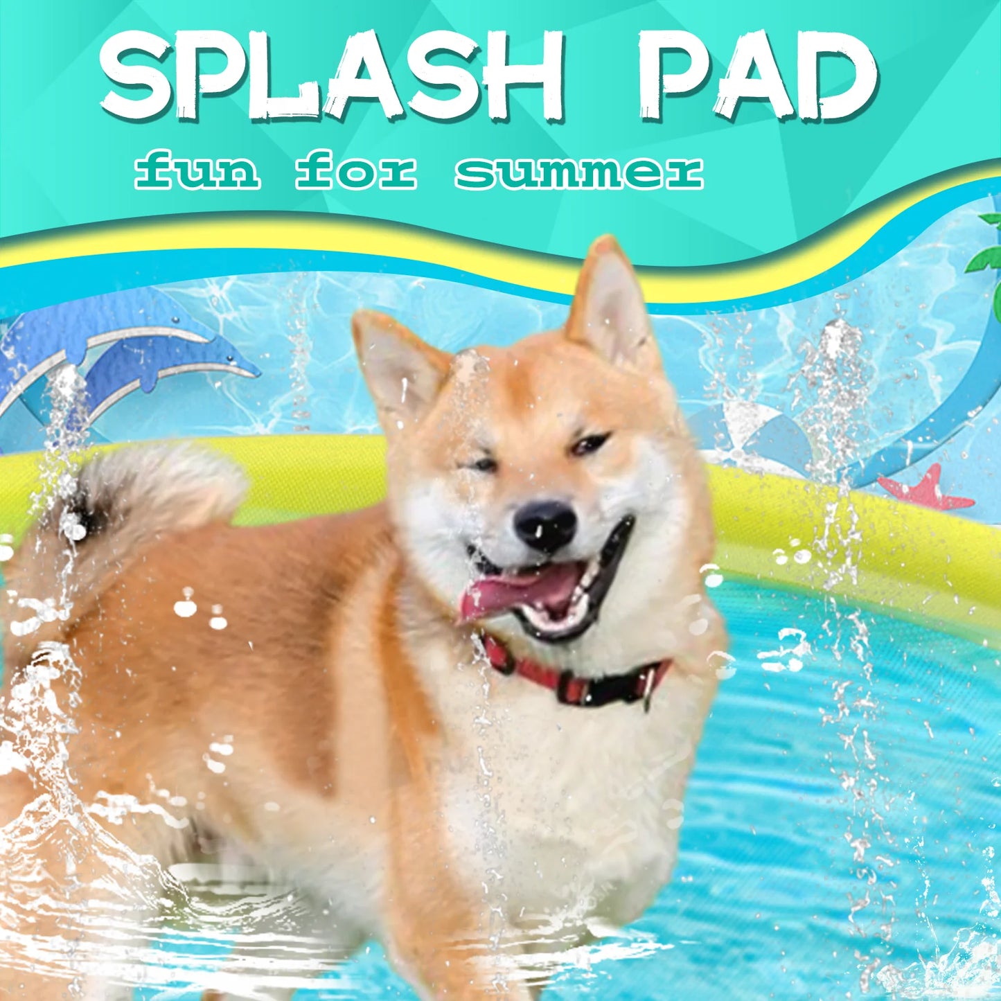 AquaPaws Splash N' Play Sprinkler Pad