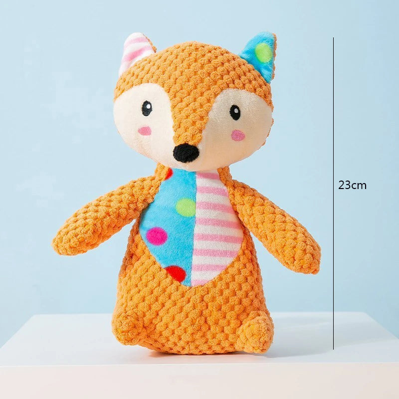 SqueakMates Pet Plush Chew Toy