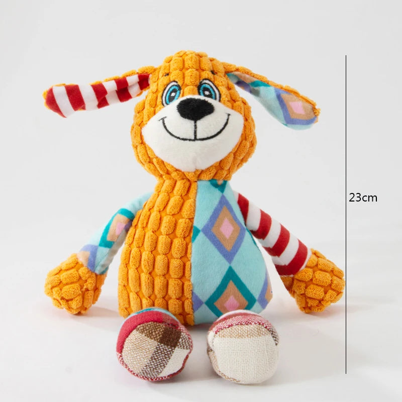 SqueakMates Pet Plush Chew Toy
