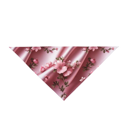 BloomBond Floral Duo Pet Bandana- Matching Hooman Gaiter Available