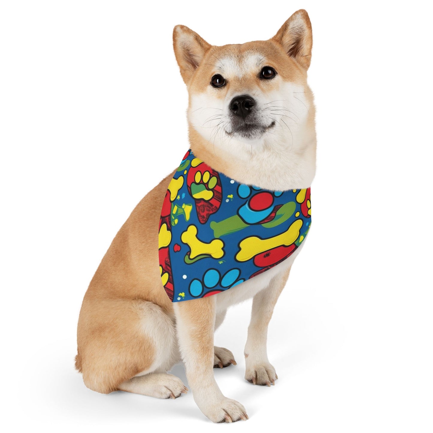 Bone-A-Fide Style: Colorful Dog Collar Bandana