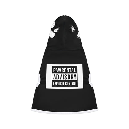 Pawrental Advisory Trendy Pet Hoodie - Human T-shirt Available