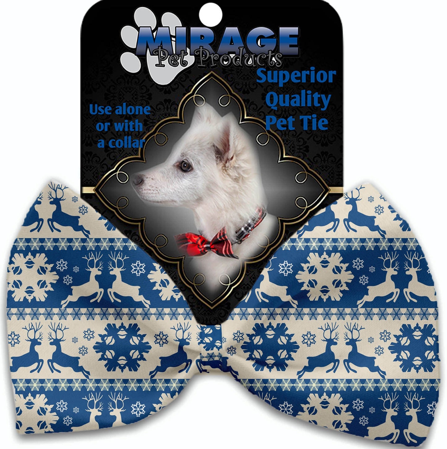 "Winter Wonderland" Pet Dog and Cat Bow Ties