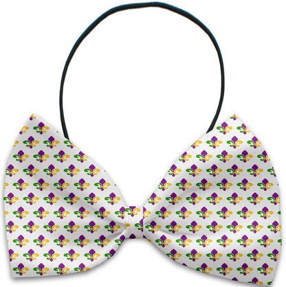 "Mardi Gras" Pet Dog and Cat Bow Ties by Mirage