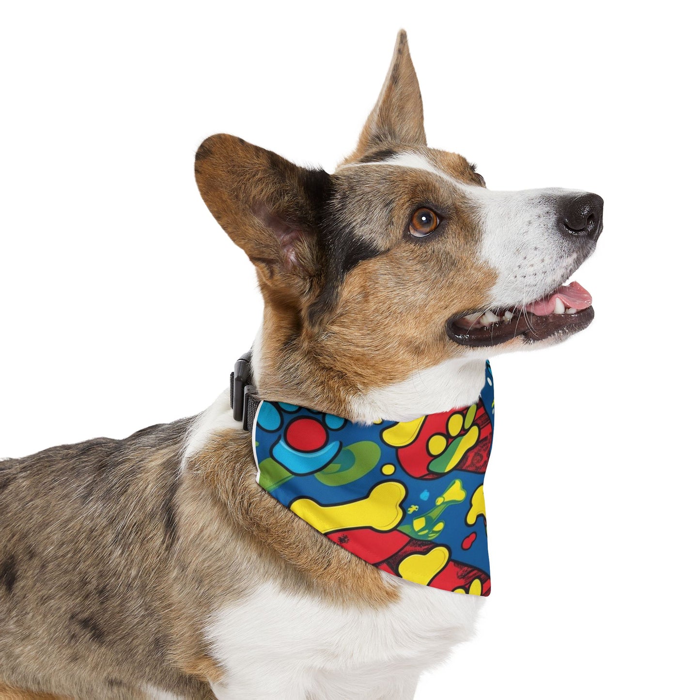 Bone-A-Fide Style: Colorful Dog Collar Bandana