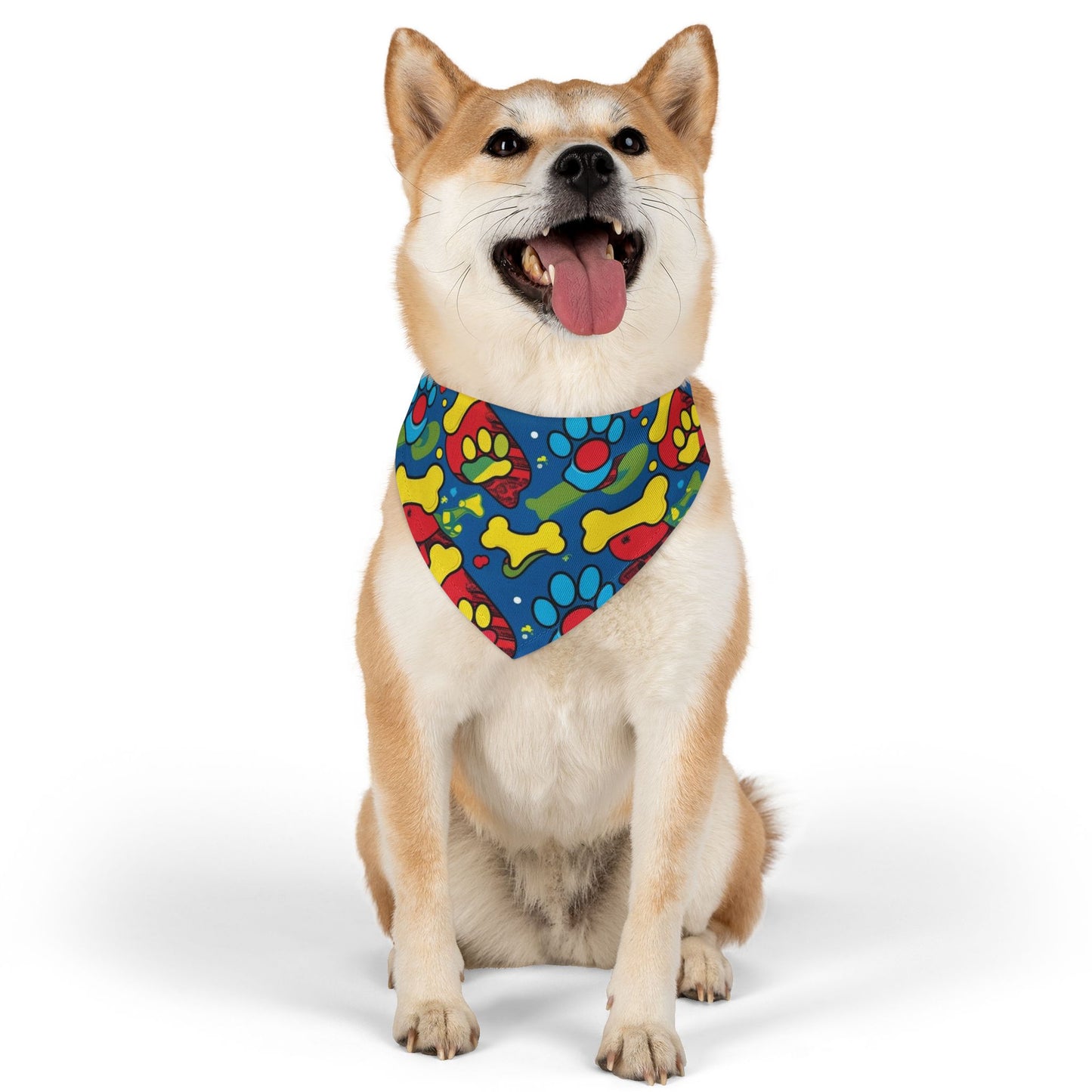 Bone-A-Fide Style: Colorful Dog Collar Bandana