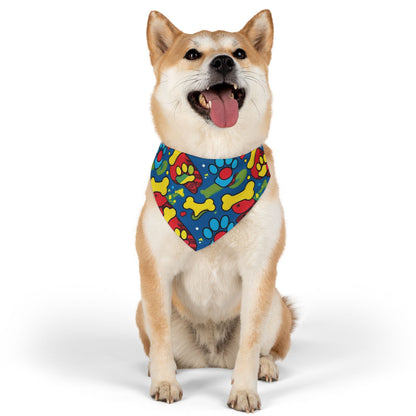 Bone-A-Fide Style: Colorful Dog Collar Bandana