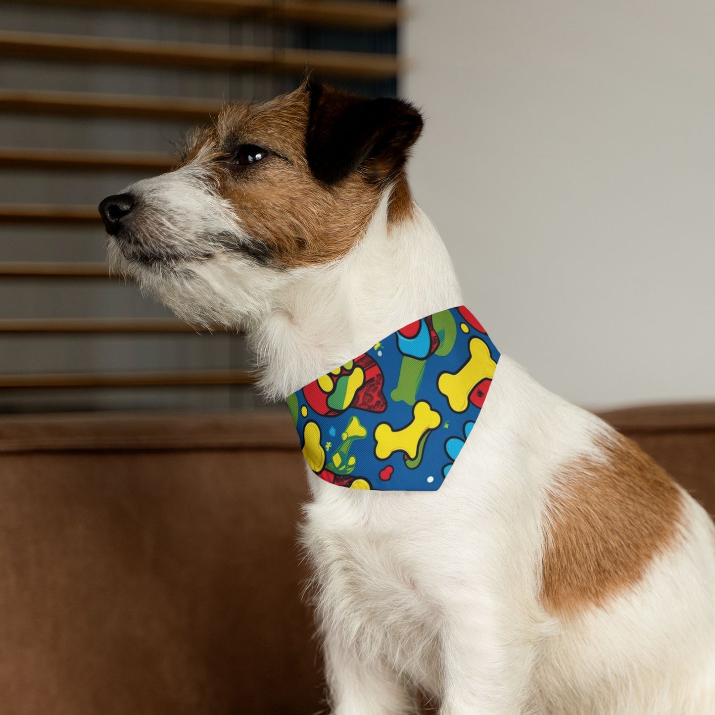 Bone-A-Fide Style: Colorful Dog Collar Bandana