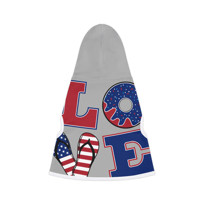 LOVE Pet Hoodie - Donut Drop Edition