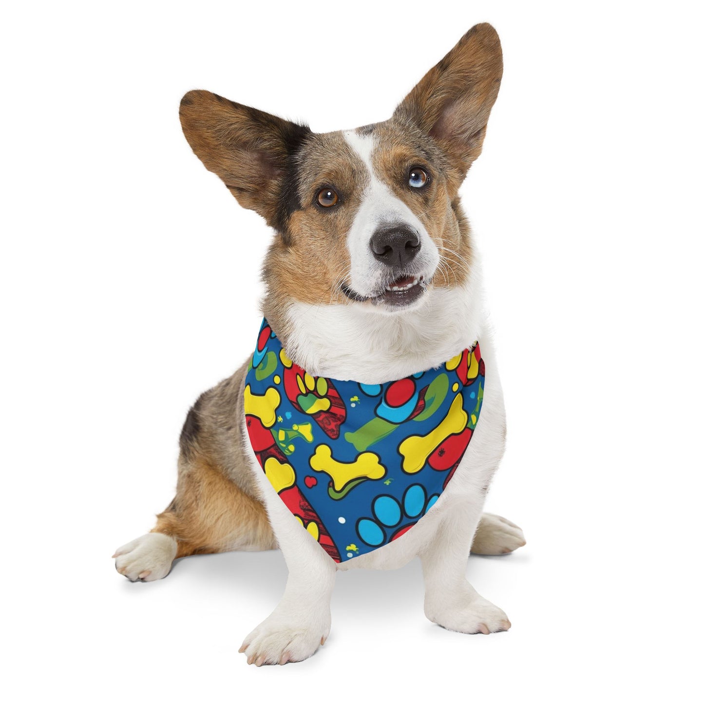 Bone-A-Fide Style: Colorful Dog Collar Bandana
