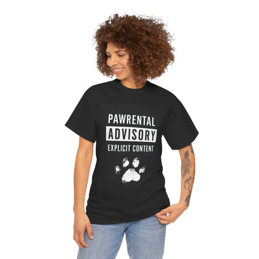 Pawrental Advisory Tee - Matching Pet Hoodie Available