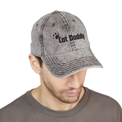 Cat Daddy Vintage Embroidered Cap