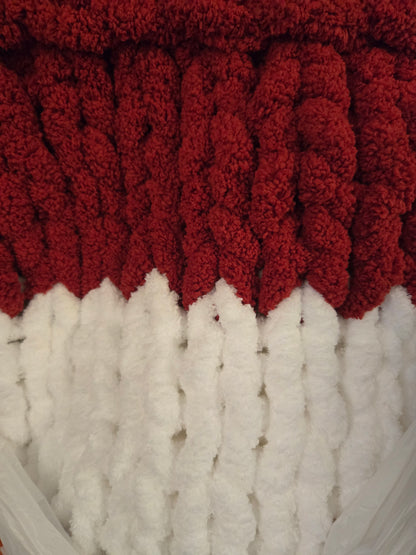 The Nimbus Throw | Hand Knit Cozy Blanket by Milton & Neo