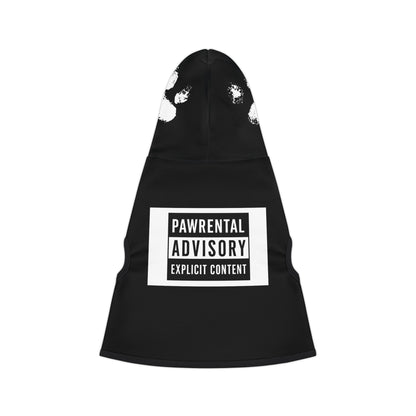 Pawrental Advisory Trendy Pet Hoodie - Human T-shirt Available