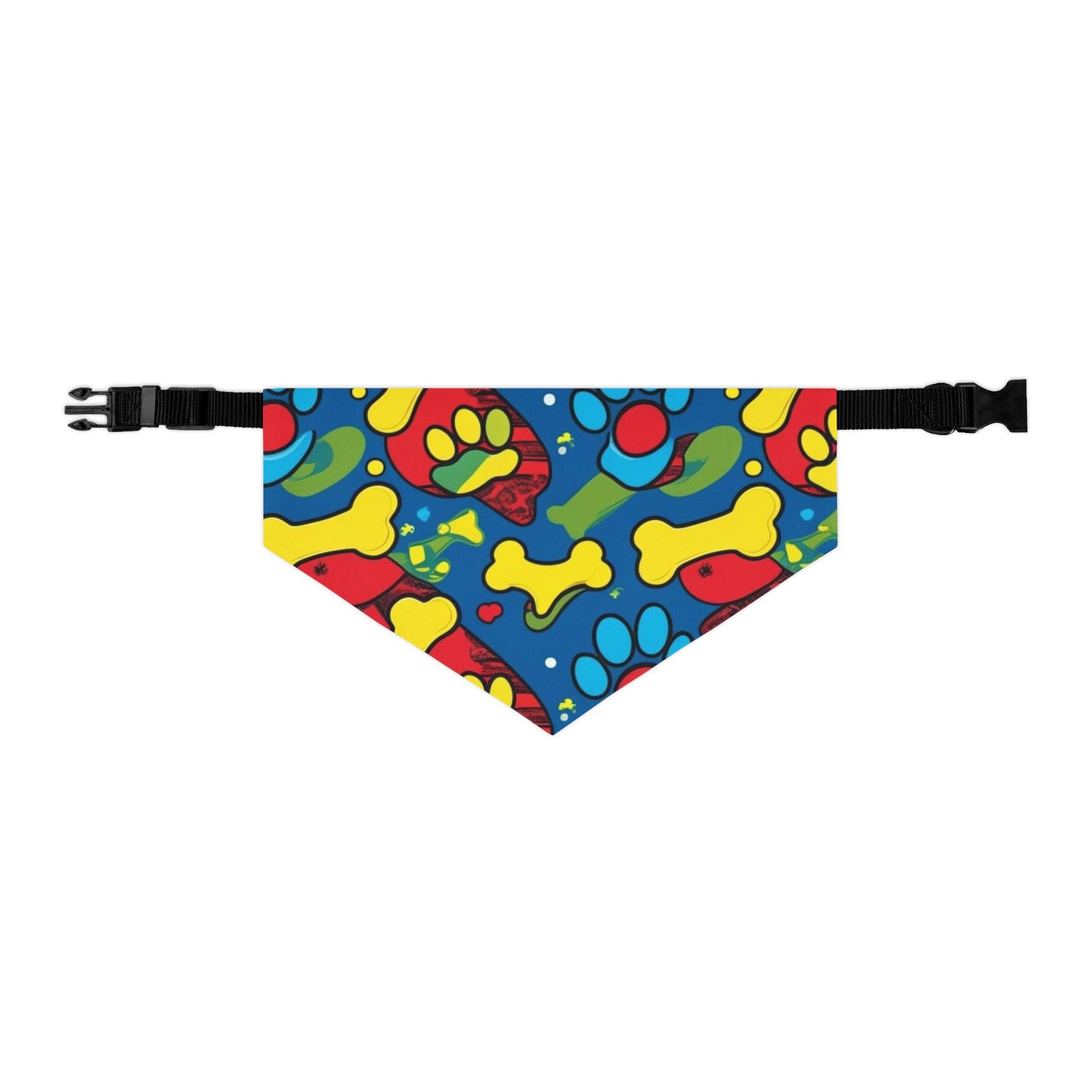 Bone-A-Fide Style: Colorful Dog Collar Bandana