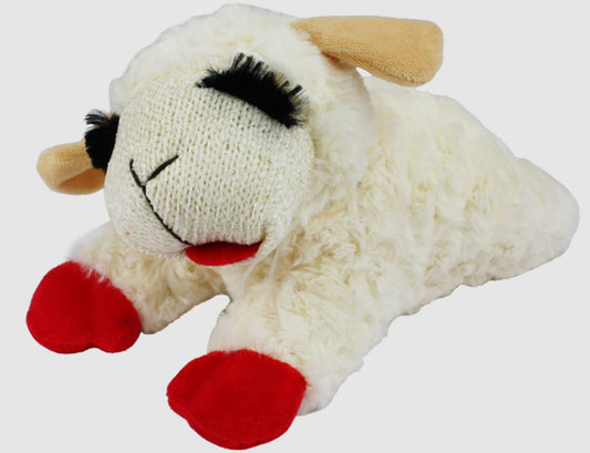 Multipet Lamb Chop Plush Dog Toy