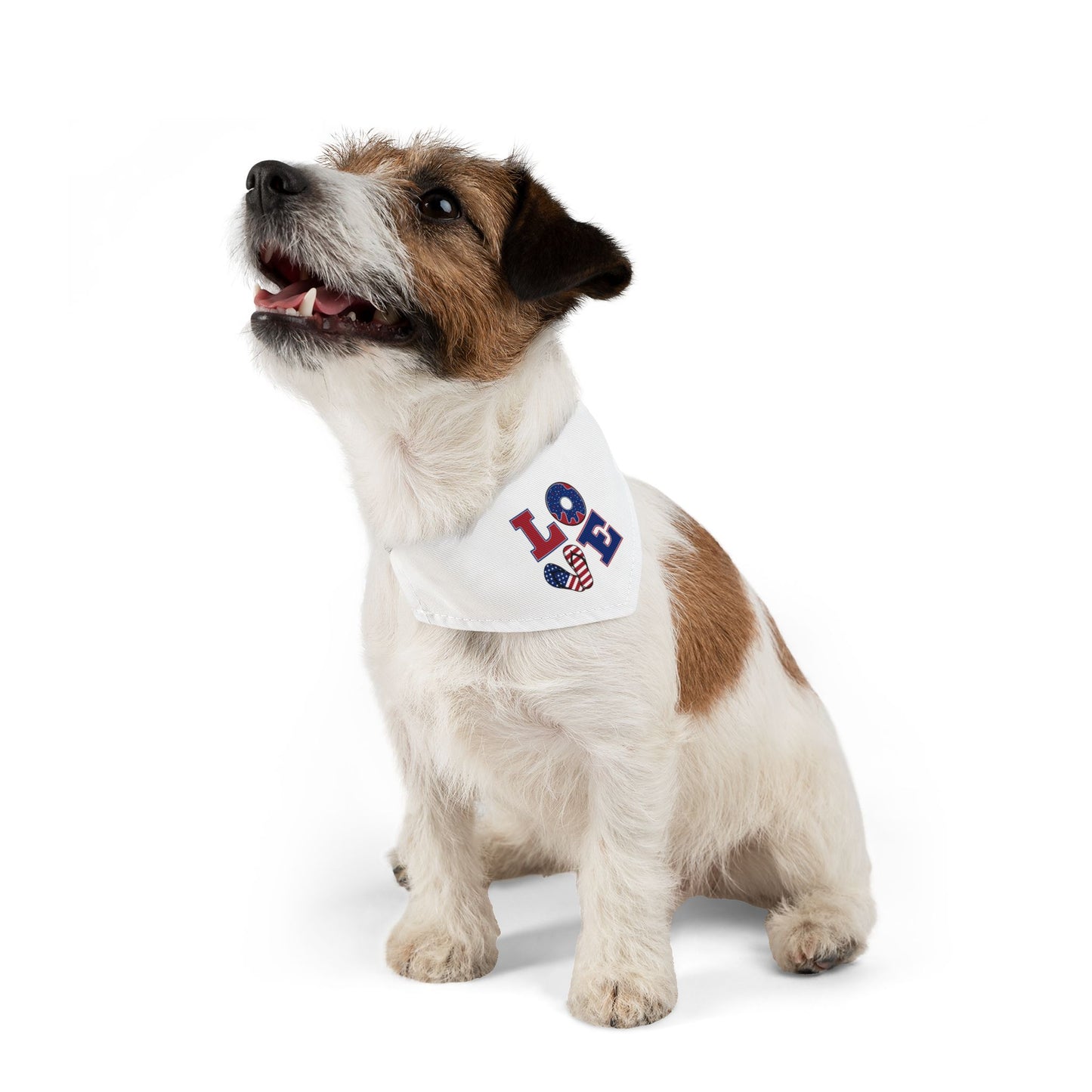 LOVE Pet Bandana Collar - Donut Drop Edition (Matching Hooman Tank Top Available)