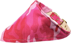 Pink Camo Pet & Dog Bandana Collar