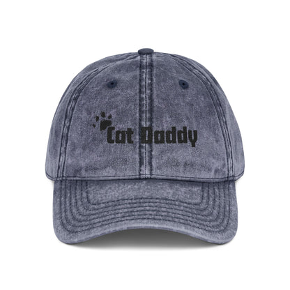 Cat Daddy Vintage Embroidered Cap