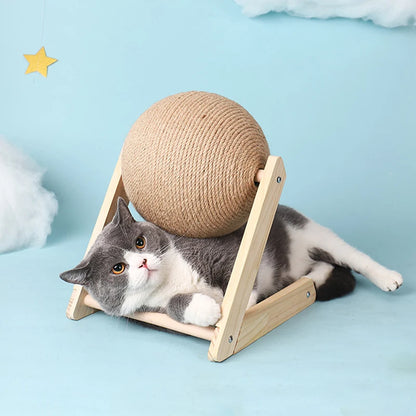 Purrfect Whirl Sisal Rope Cat Scratch Ball