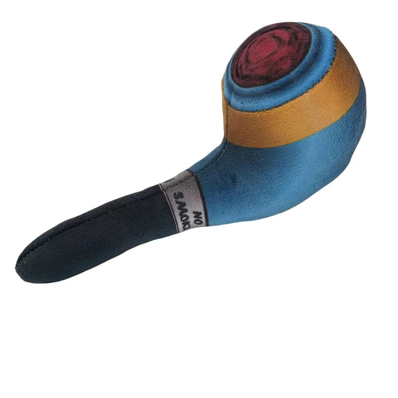 Sir Squeaks-a-Pipe Plush Pet Novelty Squeak toy