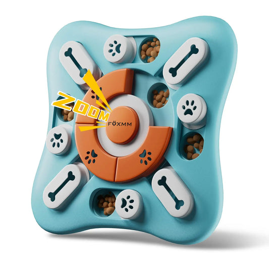 BrainBarker Interactive Dog Treat Puzzle Feeder