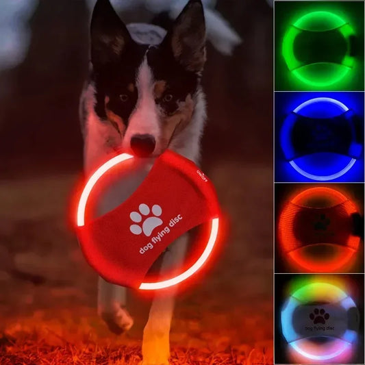 GlowFetch LED Dog Flying Disc