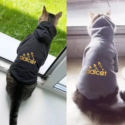 GoldenPaw "Adicat" Couture Cat Hoodie