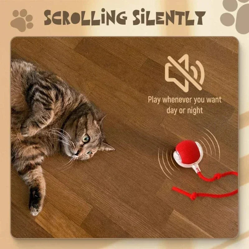 TailChaser Smart Pet Interactive Automatic Rolling Ball