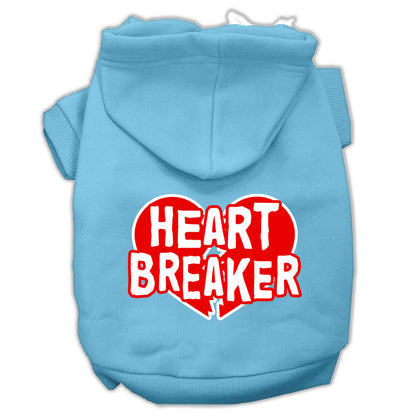 "Heart Breaker" Pet Dog & Cat Screen Printed Hoodie