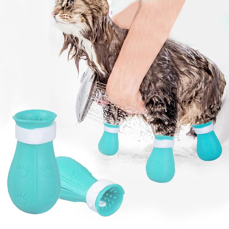 ClawShield Kitten Mittens Bath Guard