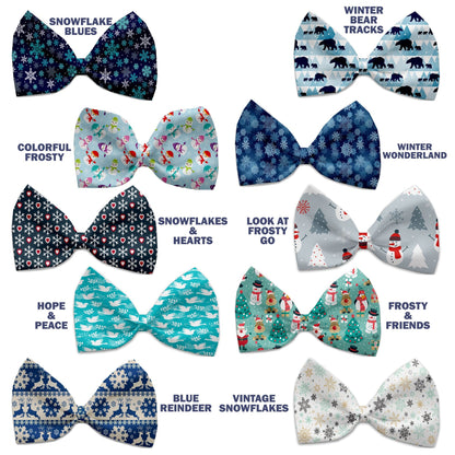 "Winter Wonderland" Pet Dog and Cat Bow Ties