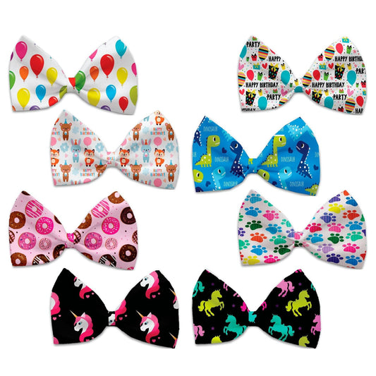 "Birthday Chic" Pet Dog and Cat Bow Ties by Mirage