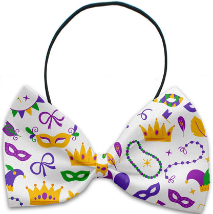 "Mardi Gras" Pet Dog and Cat Bow Ties by Mirage