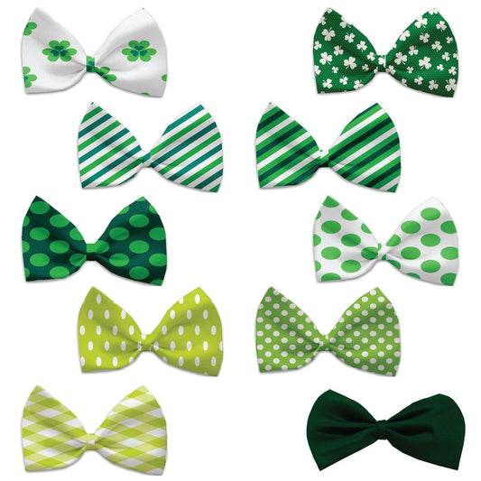 "St. Patrick's Day Group" Pet Dog and Cat Bow Ties by Mirage