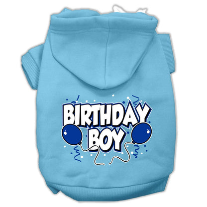 "Birthday Boy" Pet Dog & Cat Screen Printed Hoodie