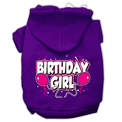 "Birthday Girl" Pet Dog & Cat Screen Printed Hoodie