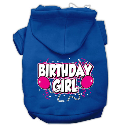 "Birthday Girl" Pet Dog & Cat Screen Printed Hoodie